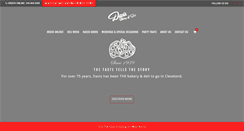 Desktop Screenshot of davisbakery.net